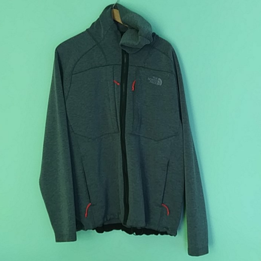 Grey North Face Jacket X-Large